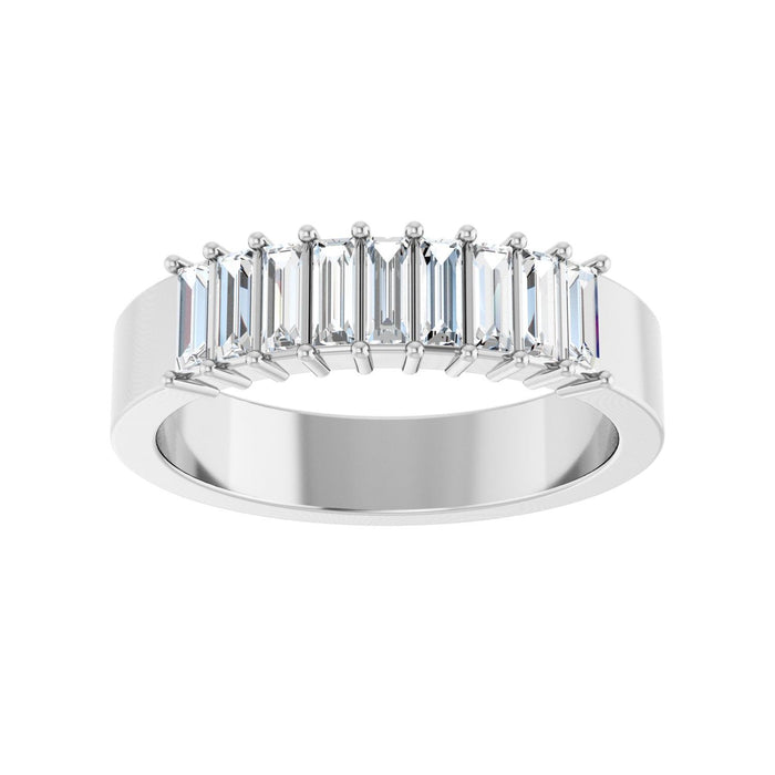 14K White Gold 1/2 CTW Lab-Grown Diamond Anniversary Band