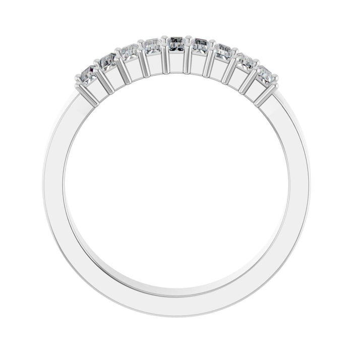 14K White Gold 1/2 CTW Lab-Grown Diamond Anniversary Band