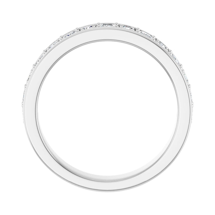 Platinum 7/8 CTW Lab-Grown Diamond Band