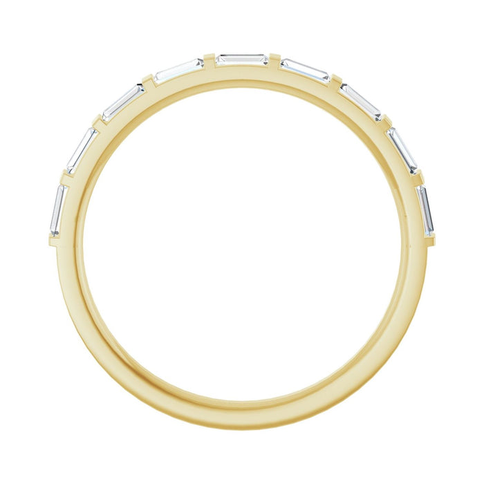 14K Yellow Gold 1/4 CTW Lab-Grown Diamond Anniversary Band