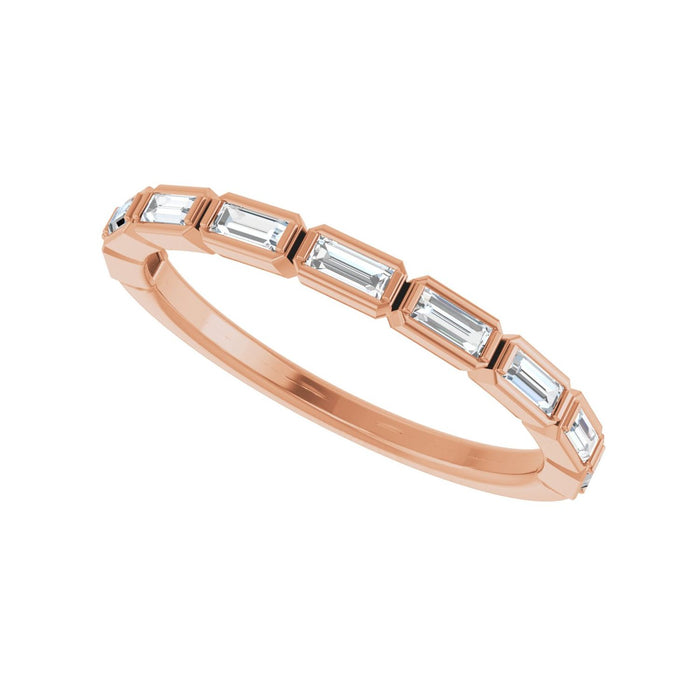 14K Rose Gold 1/4 CTW Lab-Grown Diamond Anniversary Band