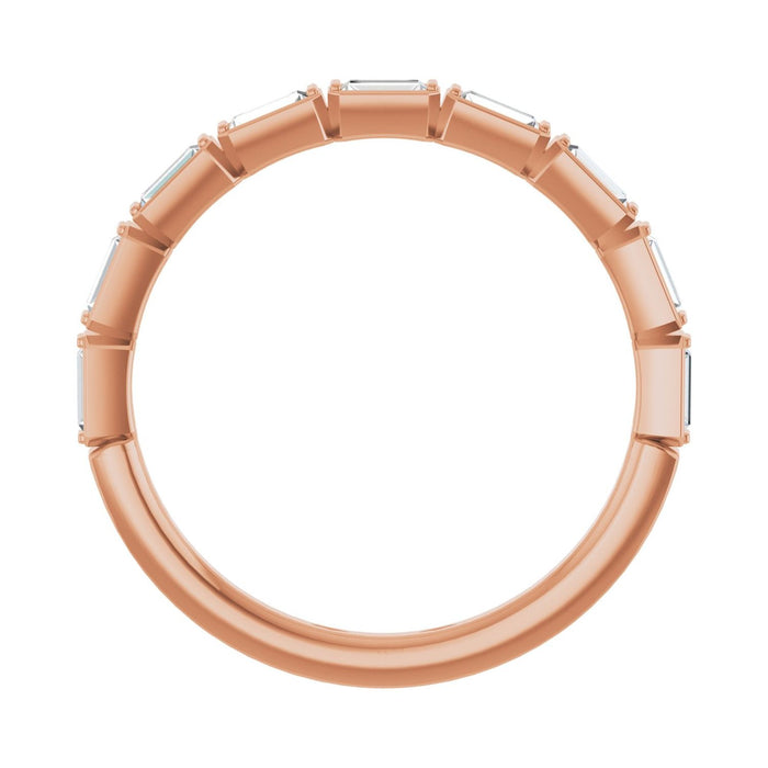 14K Rose Gold 1/4 CTW Lab-Grown Diamond Anniversary Band