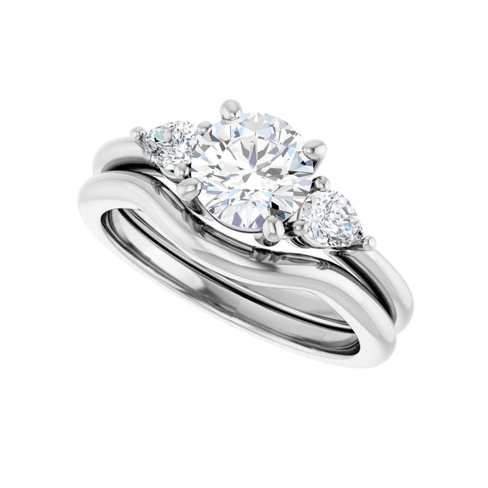 14K White Gold 1 1/4 CTW Lab-Grown Diamond Engagement Ring