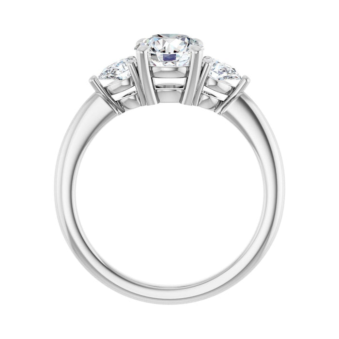 14K White Gold 1 1/4 CTW Lab-Grown Diamond Engagement Ring
