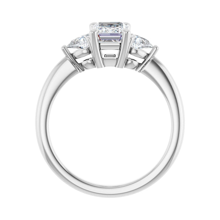 14K White Gold 1 1/2 CTW Lab-Grown Diamond Engagement Ring