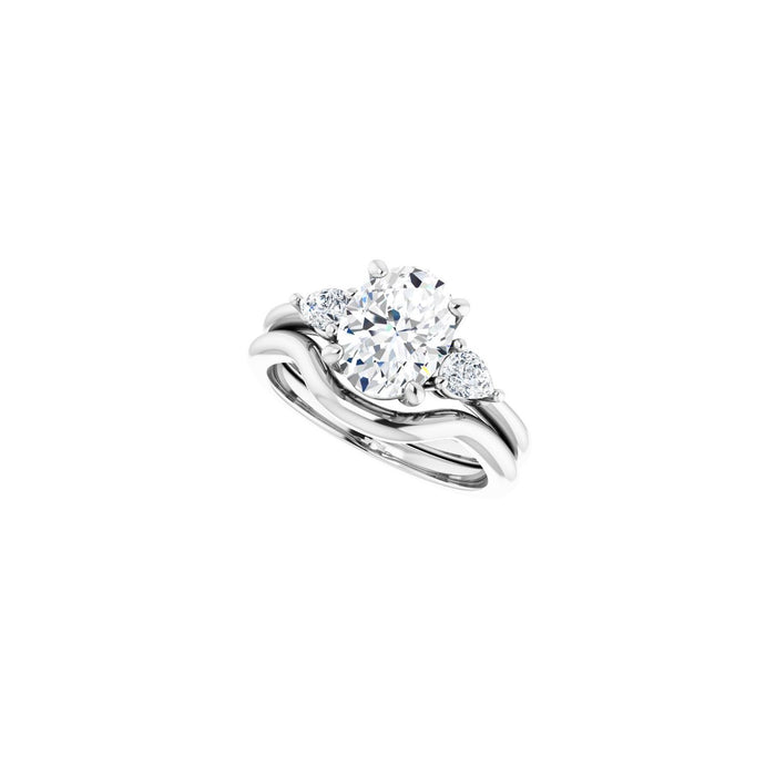 14K White Gold 1 3/4 CTW Lab-Grown Diamond Engagement Ring