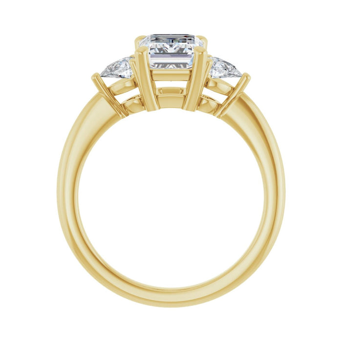 14K Yellow Gold 2 CTW Lab-Grown Diamond Engagement Ring