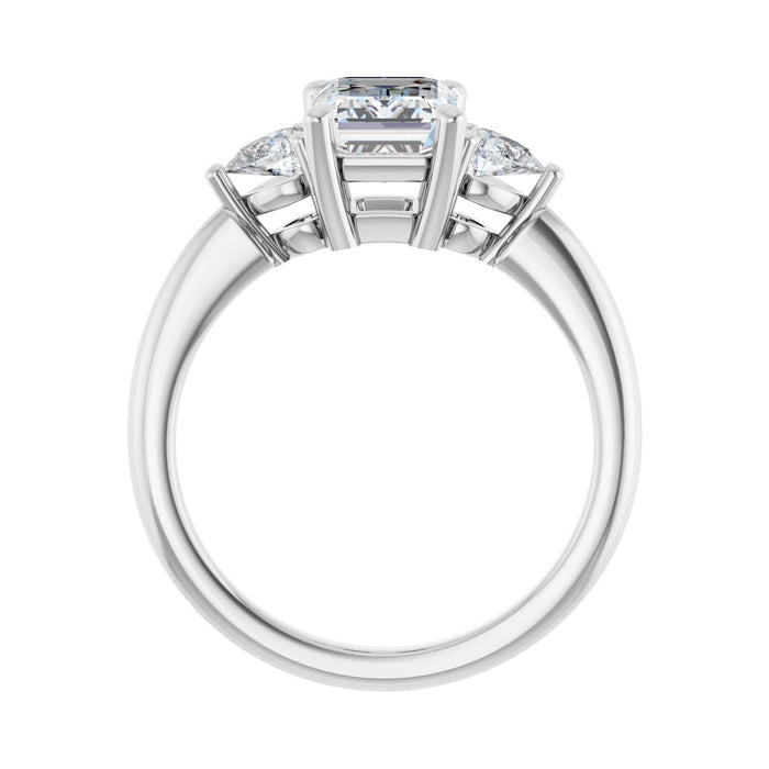 14K White Gold 2 CTW Lab-Grown Diamond Engagement Ring