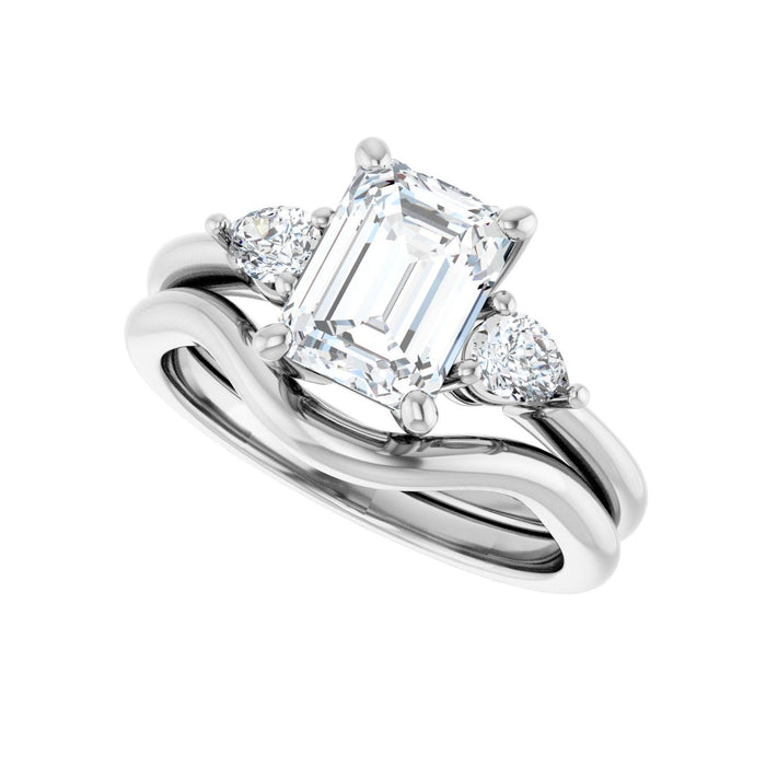 14K White Gold 2 CTW Lab-Grown Diamond Engagement Ring