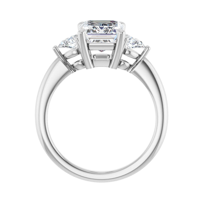 14K White Gold 2 3/4 CTW Lab-Grown Diamond Engagement Ring
