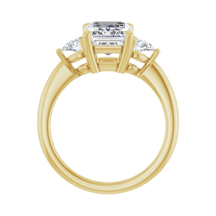 14K Yellow Gold 2 3/4 CTW Lab-Grown Diamond Engagement Ring