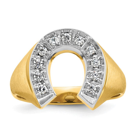 10k Two-Tone Fancy Ring Mounting (B04971-0YW)