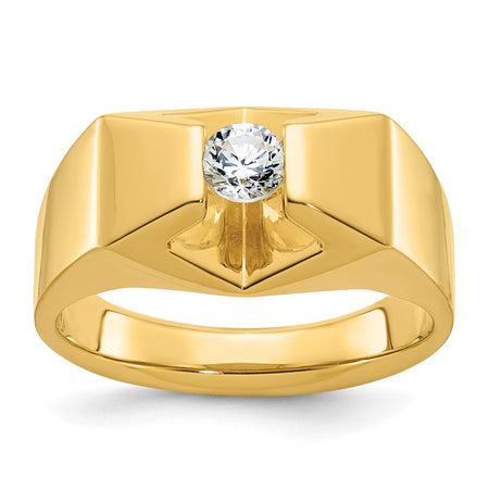 14k IBGoodman Men's Diamond Ring Mounting (B56890-4Y)