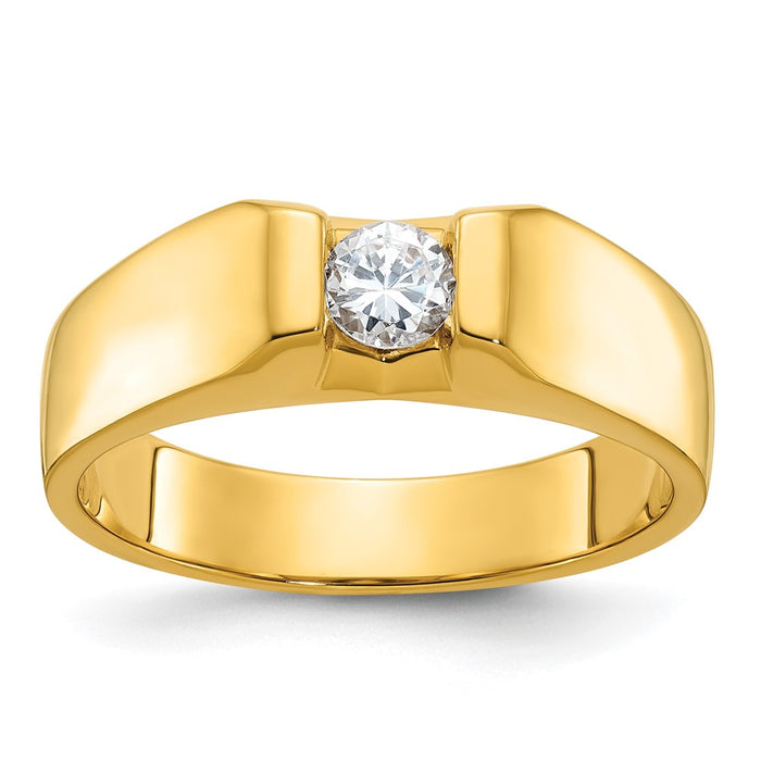 14k IBGoodman Men's Diamond Ring Mounting (B58268-4Y)