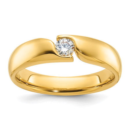 14k IBGoodman Men's Diamond Ring Mounting (B62134-4Y)