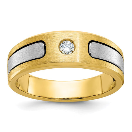 10k Two-Tone Fancy Ring Mounting (B63320-0YW)