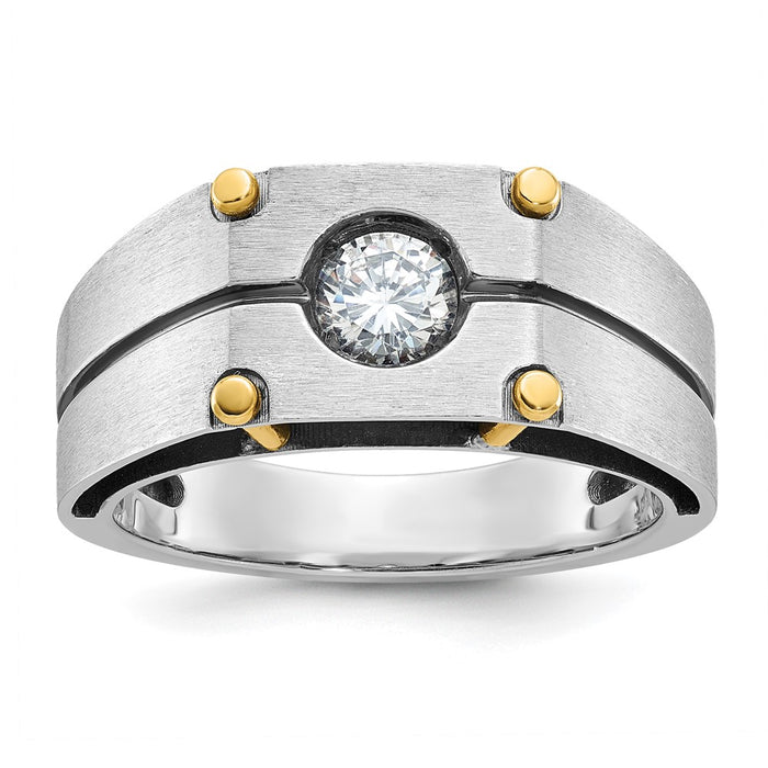10k Two-Tone Fancy Ring Mounting (B64144-0WY)
