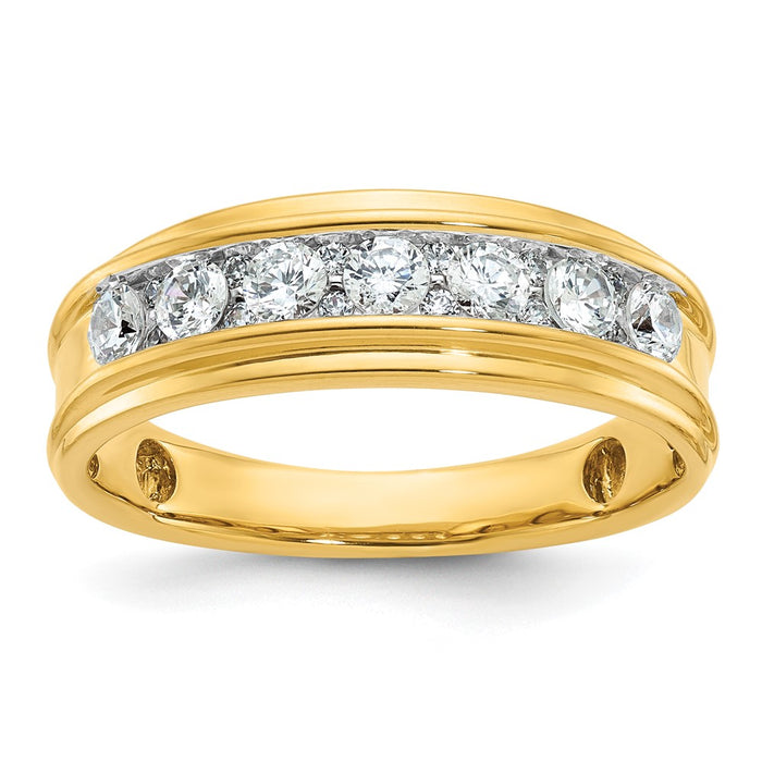 IBGoodman 14k Polished Men's Ring Mounting (B64225-4Y)