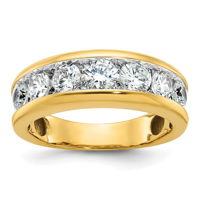 14k Yellow Gold IBGoodman Men's Polished Ring Mounting (B64271-4Y)
