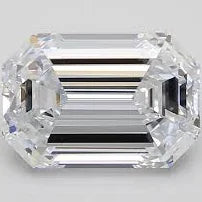 2.89ct Emerald Cut Lab Grown Diamond F VS1 Excellent Cut IGI Certified