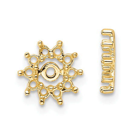 10k Fancy Diamond Earring Jacket Mountings (EJM5322-040-1Y)