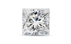 1.51ct Princess Cut Lab Grown Diamond D VS2 Excellent Cut IGI Certified