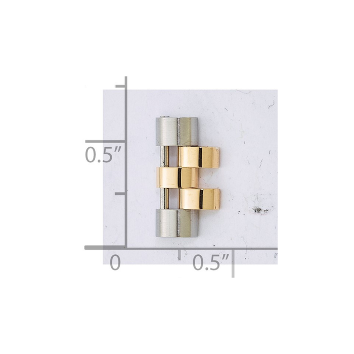 Pre-owned Independently Certified Rolex Gents 18K/ Stainless Link