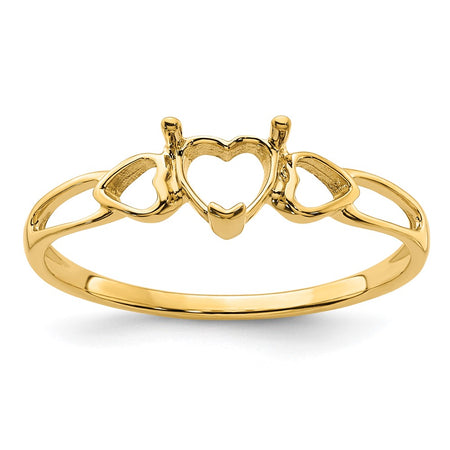 14k Birthstone Ring Mounting (XBR154M)