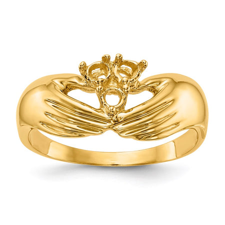 14k 3 Stone Family Ring Mounting (XMR51/3-7)