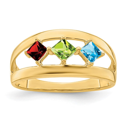 14k Family Jewelry Ring Mounting (XMR63/3-7)