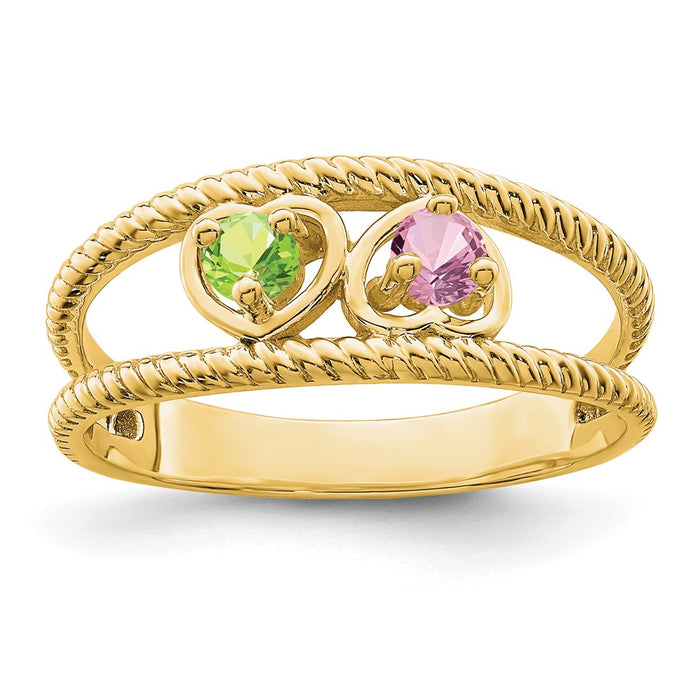 14k Family Jewelry Ring Mounting (XMR65/2-7)