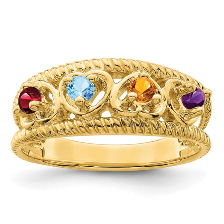 14k Family Jewelry Ring Mounting (XMR65/4-7)