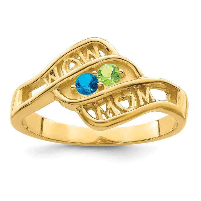 14k Family Jewelry Ring Mounting (XMR66/2-7)