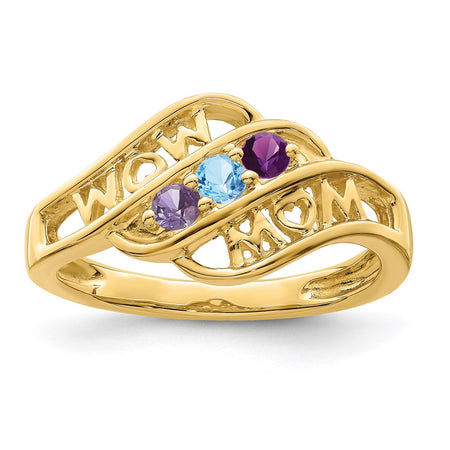 14k Family Jewelry Ring Mounting (XMR66/3-7)