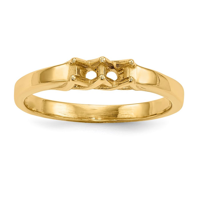 14k Family Jewelry Ring Mounting (XMR83/2-7)