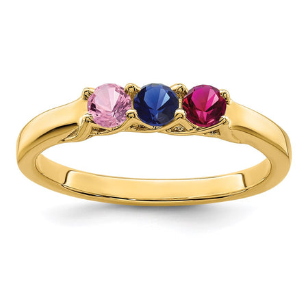 14k Family Jewelry Ring Mounting (XMR83/3-7)