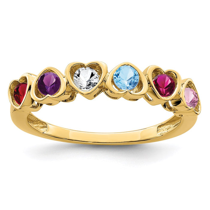 14k Family Jewelry Ring Mounting (XMR85/6-7)