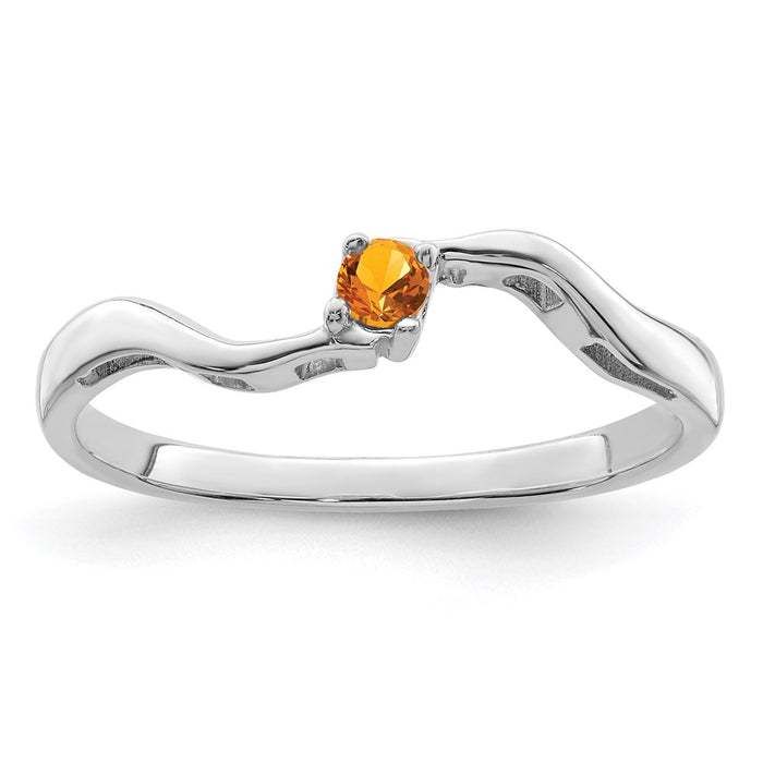 14k White Gold Family Jewelry Ring Mounting (XMR86/1W-7)