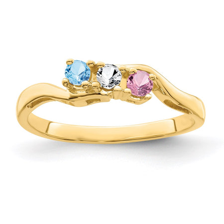 14k Family Jewelry Ring Mounting (XMR86/3-7)