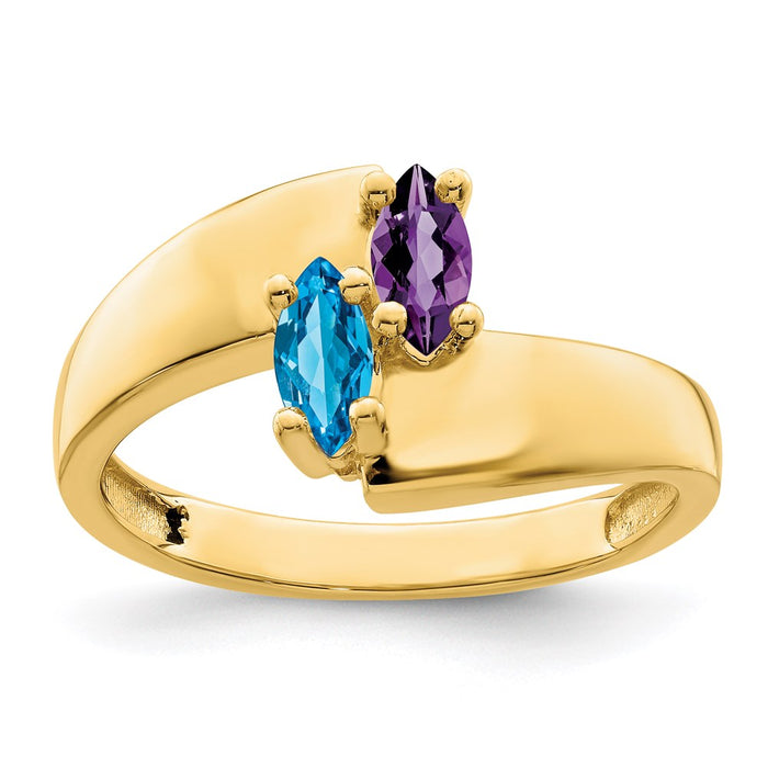 14k Family Jewelry Ring Mounting (XMR90/2-7)