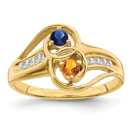 10k Family Jewelry Ring Mounting (1XMR93/2-7)