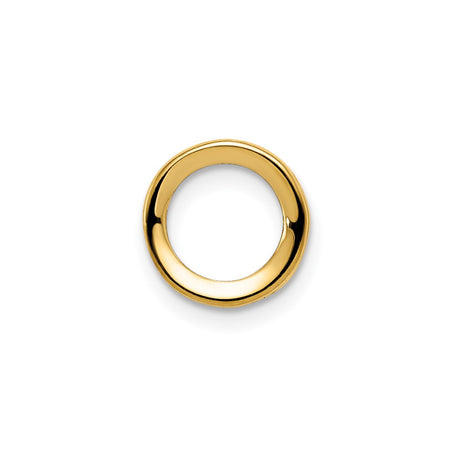 14k 5mm Round Bezel Pendant Mounting (XP320)