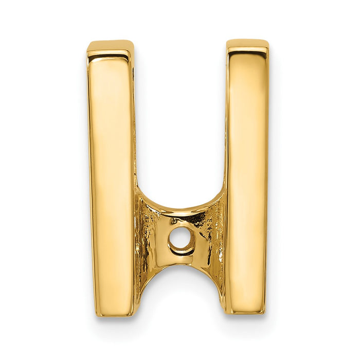 14k Holds 5.25mm Stone Slide Mounting Fits up to 6mm Regular/Fancy/Reversible Omega (XS225)