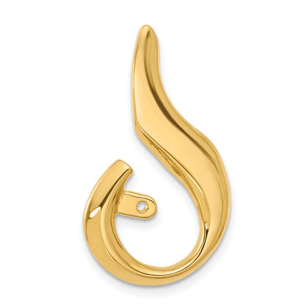 14k Fancy Peg-Set Diamond Slide Mounting Fits up to 6mm Regular/Fancy/Reversible Omega (XS75)