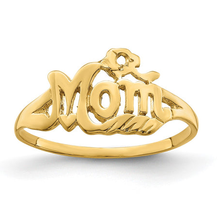 14k Polished Mothers Ring Mounting (Y2331)