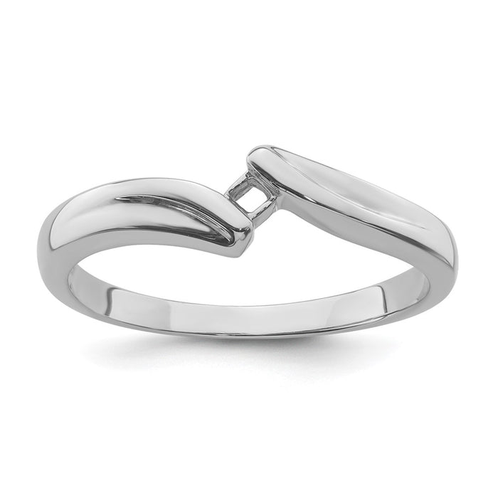 14k White Gold Ring Mounting (Y4285)