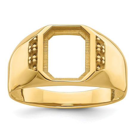 14k Men's Band Mounting (Y7224)