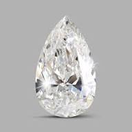 1.50 Carat Pear Shape Lab Grown Diamond