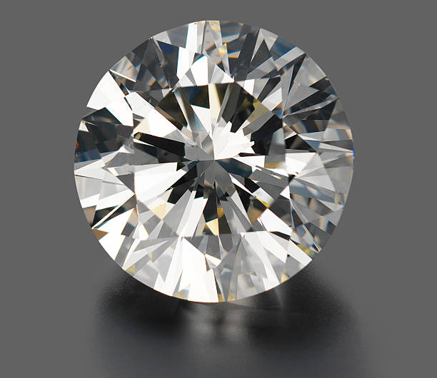 3.01 Carats Round Brilliant Cut Lab Grown Diamond