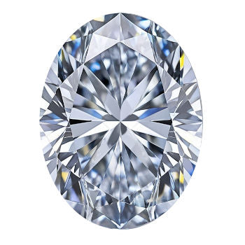 3.02 Carat Oval Lab Grown Diamond